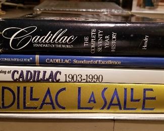 Automotive Books Lot 7: $55
Lot of four Cadillac books including "Cadillac La Salle" 