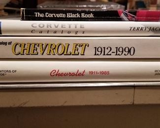 Automotive Books Lot 26: $35
Lot of four Chevrolet books including two about Corvettes