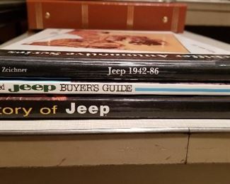 Automotive Books Lot 27: $15
Lot of three Jeep books