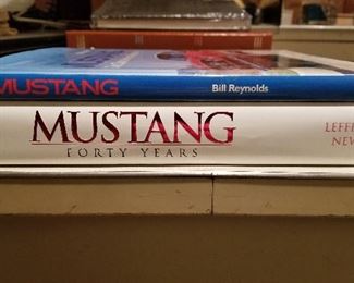 Automotive Books Lot 1: $35 
Mustang, by Bill Reynolds; Mustang: 40 Years by Leffingwell and Newhardt