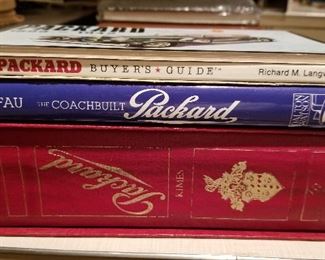 Automotive Books Lot 13: $95
Lot of four Packard books