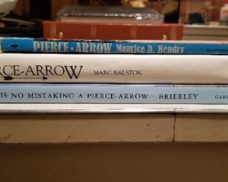 Automotive Books Lot 43: $45
Lot of three Pierce-Arrow books