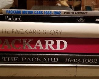 Automotive Books Lot 49: $95
Lot of five Packard books