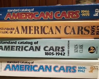 Automotive Books Lot 38: $55
Lot of four Standard Catalog of American Cars
