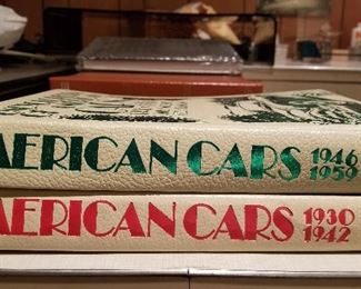 Automotive Books Lot 51: 
Lot of two Crestline American Cars books