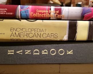 Automotive Books Lot 22: $95
Lot of three books including Handbook Automobile Specifications 1915-1942 First Edition