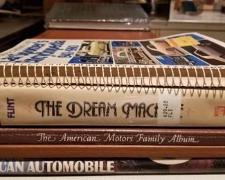 Automotive Books Lot 36: $45
Lot of five automotive books including "The Dream Machine"