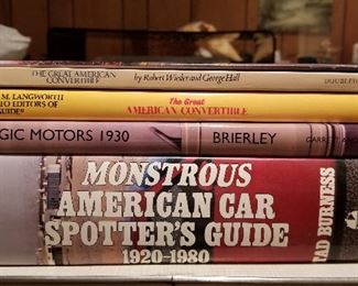 Automotive Books Lot 42: $45
Lot of four automotive books plus one booklet, including "Magic Motors 1930"