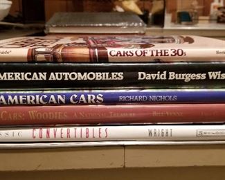 Automotive Books Lot 12
Lot of five classic car books