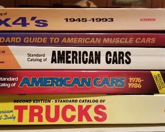 Automotive Books Lot 20: $35
Lot of five American truck and 4x4 books