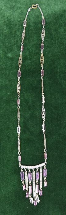 Jewelry 22: Vintage Edwardian-Style Necklace $12
Not sterling