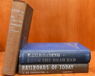 Train Book Lot 15: Three Kip Farrington books $15