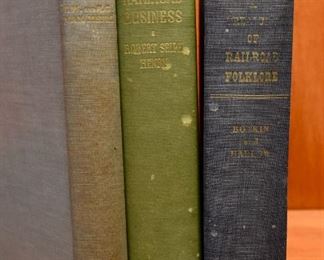 Train Book Lot 17: Three vintage railroad books $15
