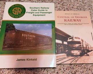 Train Book Lot 18: Two books about Southern railroads $35