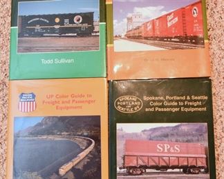 Train Book Lot 22: Four color guides  $75