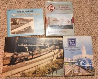 Train Book Lot 25: Four books about Pennsylvania railroads $60
