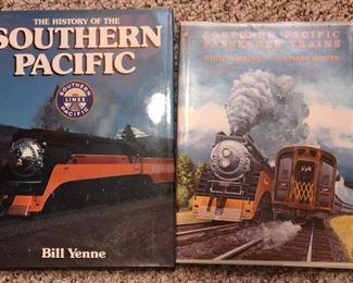 Train Book Lot 26: Two books about Southern Pacific $30