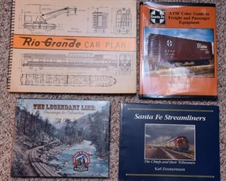 Train Book Lot 28: Four books about American Southwest railways $25