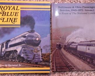 Train Book Lot 30: Two books about B&O  $30