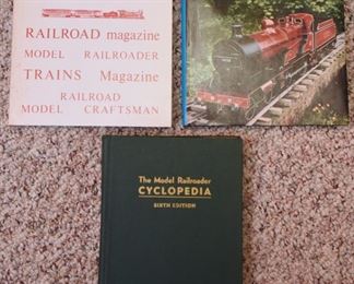 Train Book Lot 34: Three model railroad books $25