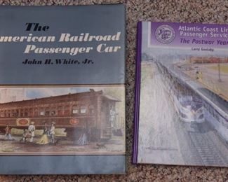 Train Book Lot 45: Two passenger service books $20