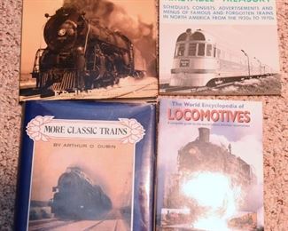 Train Book Lot 47: Four train books $25
including Timetable Treasury