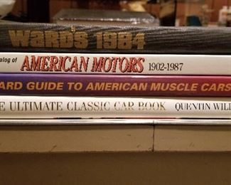Automotive Books Lot 19: $75
Lot of four general automotive book, including Ward's 1984
