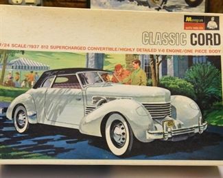 28. Classic Cord Model 1937 812 Supercharged  $40
Opened, unassembled