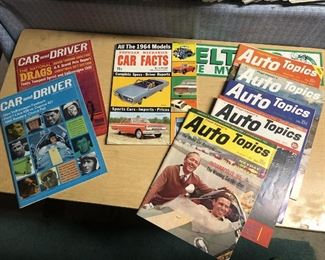 Automotive Lot 58: Please call or email to inquire - thousands of automotive magazines, some date back to 1920s. Hemmings, CarFax, MotorTrend, Car Collector, Collectible  Automobile, Auto Topics, Car & Driver, Automobile