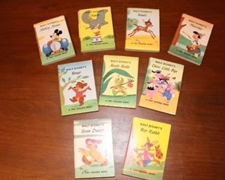 Disney tiny golden books