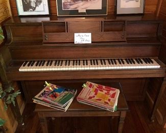 Story and Clark Piano with Bench