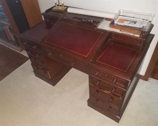 Heckman "Charles Dickens" executive desk. Available for presale at $575
