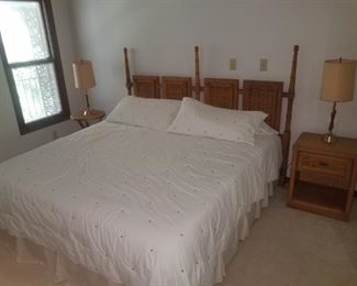 One of three bedroom sets, all quality, solid dovetailed drawers.