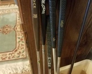 Many Ping putters / Calloway too.