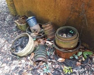 misc clay pots