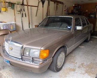 1987 Mercedes Benz 420 SEL V8 Leather 