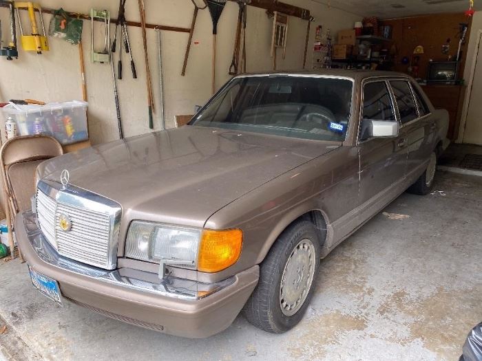 1987 Mercedes Benz 420 SEL V8 Leather 