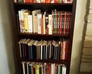 Hundred plus cookbooks, so many local like New Hamburg. Commerce, Chaffee, Cape Sikeston,  Oran and other local communities. 