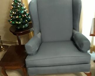 Like new wing back chair