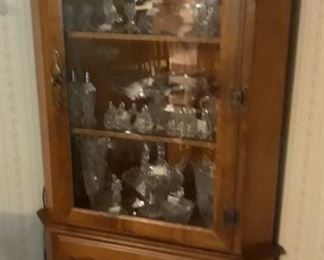 Tell City corner cabinet