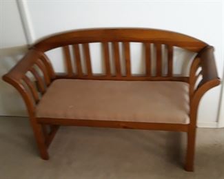 Bench from Hutson , most furniture from Hutson