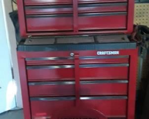 Craftmans case also stool , great shape