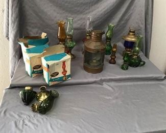 Copper and Oil Lanterns and Lamps