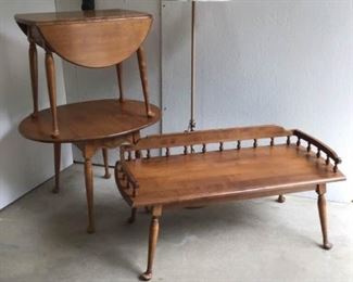 Hardwood Coffee End Tables