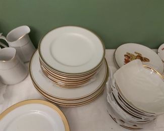 Sheffield China with gold trim