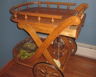 Virginia House Cart 20" x 28" x 30" high $150.
