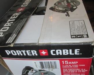 Porter Cable 15 amp circular saw PCE300 $40.