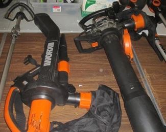 WORX WG 509 $ 100., WORX WG 507 $145.