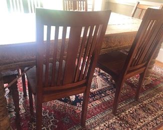 Mission Dining Room Table & Chairs