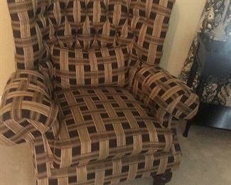Thomasville wingback chair